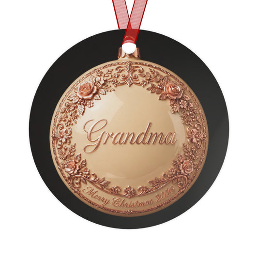 Personalized Grandma Christmas Ornament 2026