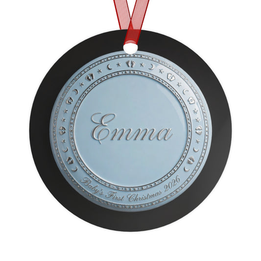 Personalized Baby's First Christmas Ornament 2026